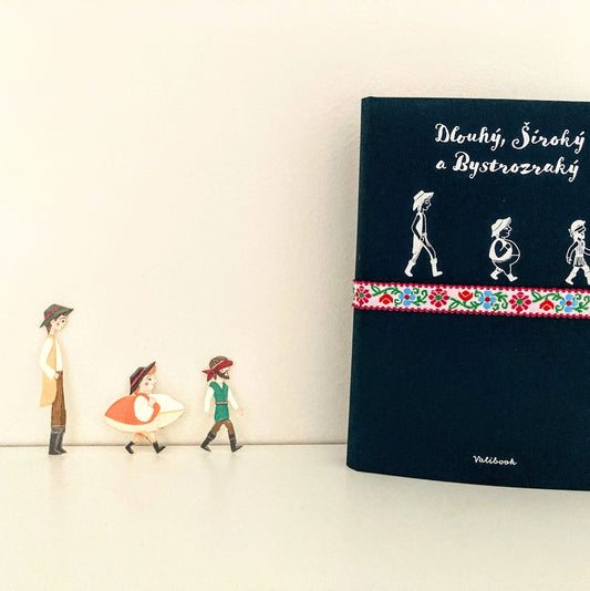 Jak vzniká kniha: Dlouhý, Široký a Bystrozraký