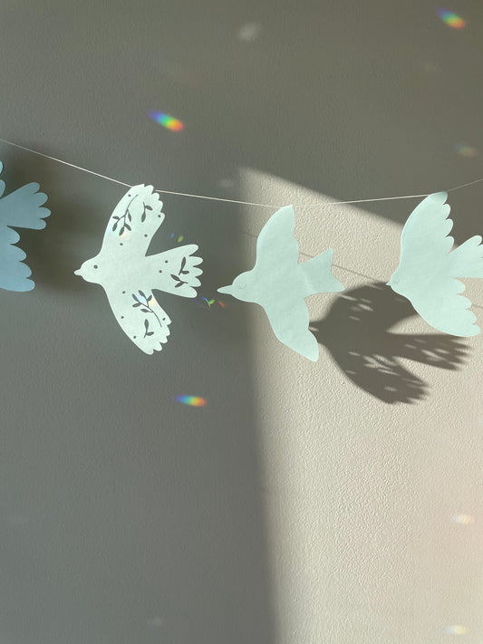 Girlanda - ornitolog